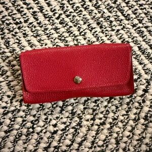 Rare Vintage Hermès Red Leather Eyeglasses Case